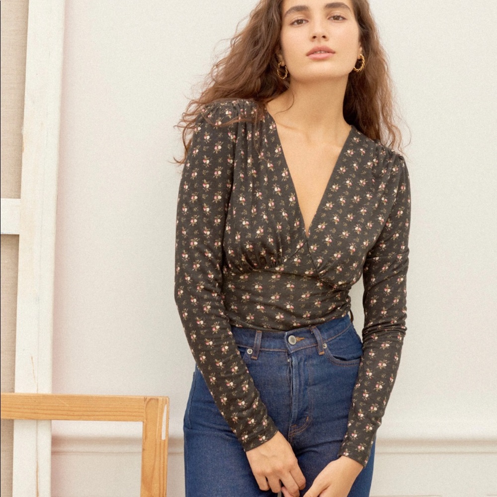 Rouje Bobbi Floral T Shirt Top